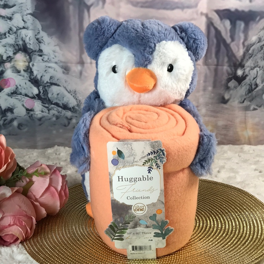 Silver One Huggable Friends Collection Purple